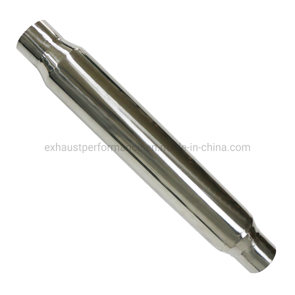 High Quality Noise Reduction Stainless Steel Polished Exhaust Muffler
