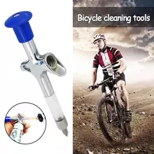 1pc Aluminum Bicycle Lubricant Grease Gun For Mountain oil precise grease Service Bike MTB Tools inj