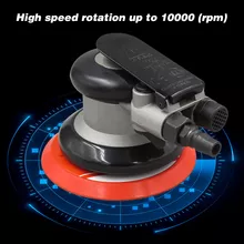 5inch Polisher 10000RPM Variable Speed Car Paint Care Polishing Machine Sander Electric Polisher wit