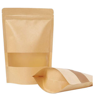 Compostable Paper Kitchen Food Waste Bag Disposable Waterproof Paper Bag